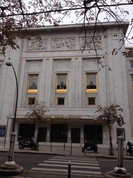 Théâtre des Champs Elysées 1